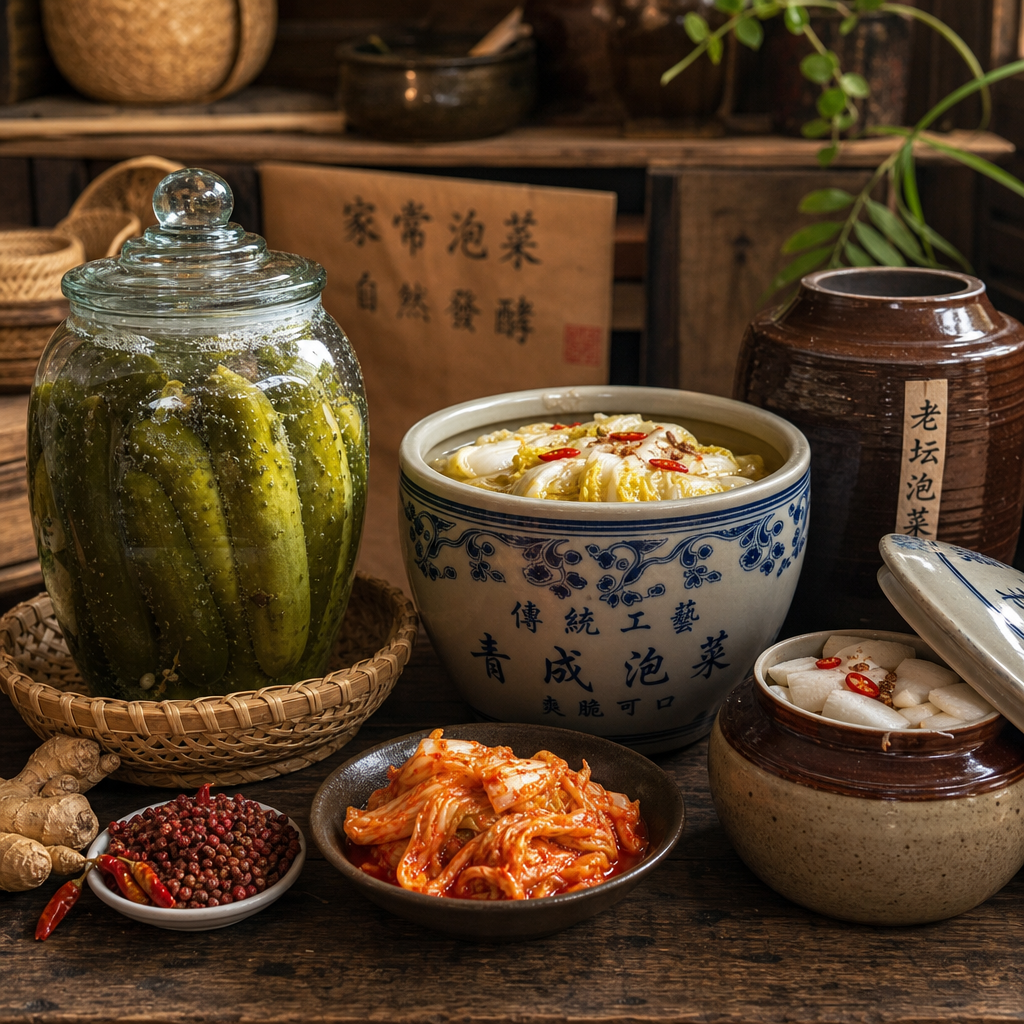 How to Make Chinese Pickles for Summer: Traditional Fermentation Guide | 如何制作夏日中式泡菜：传统发酵指南