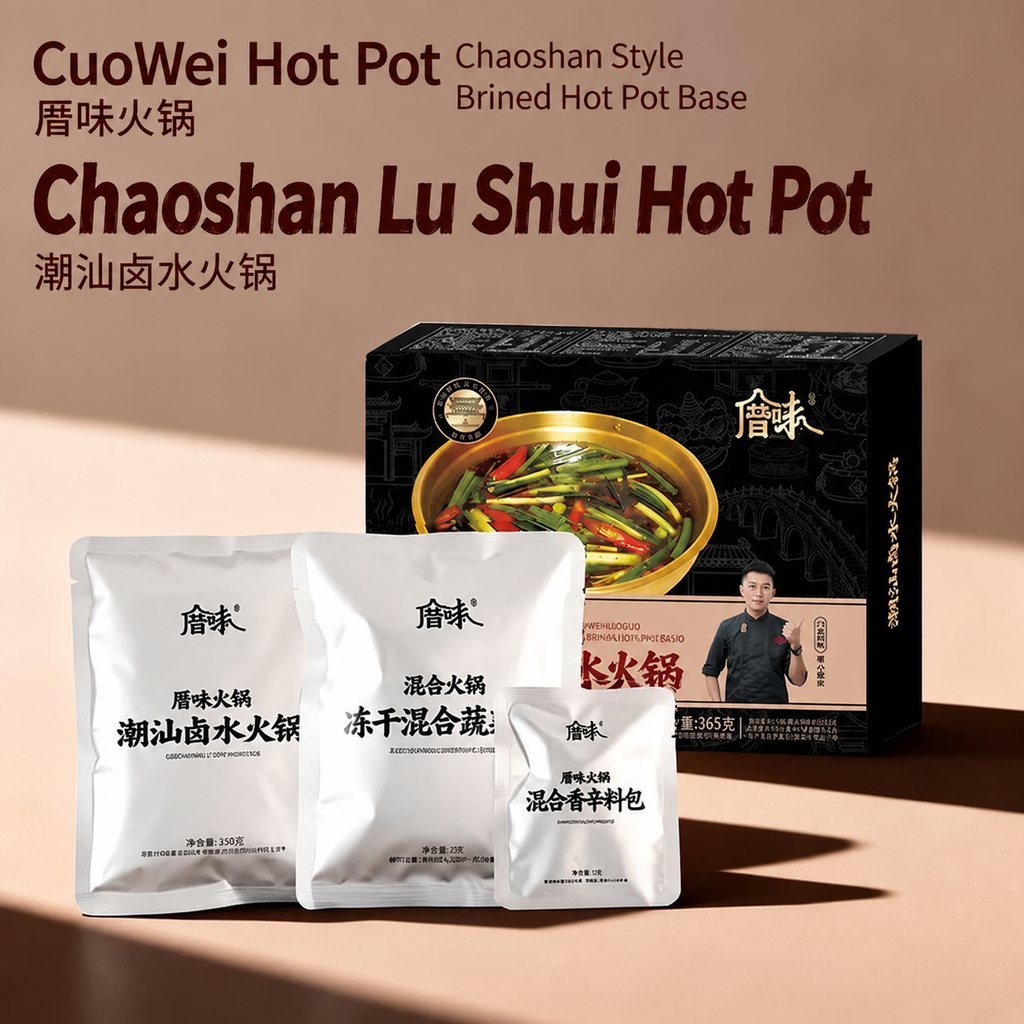 Chaoshan Lu Shui Hot Pot Base - detail view