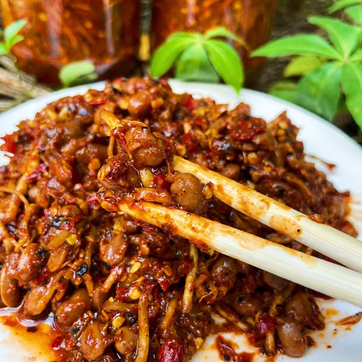 Yunnan Fermented Black Bean Sauce - detail view