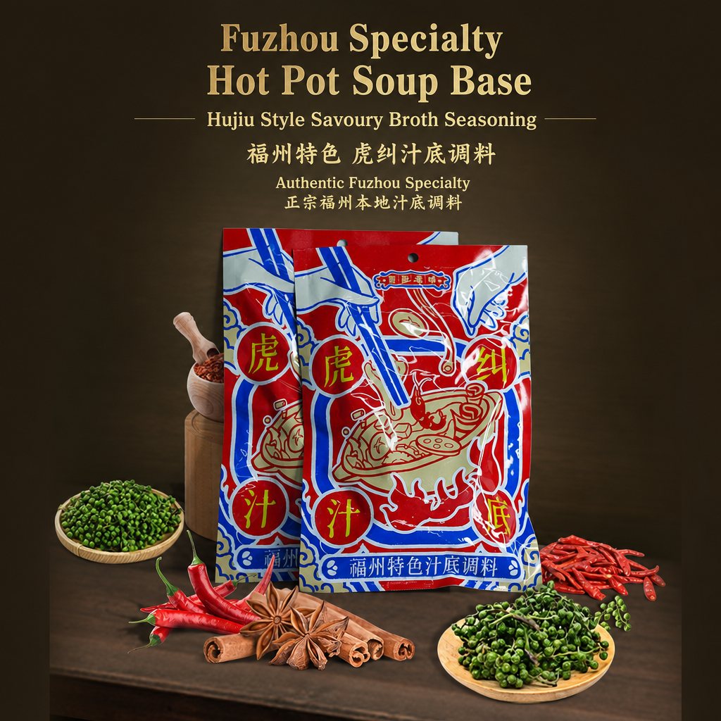 Fuzhou Hujiu Hot Pot Soup Base | 福州虎纠汁底汤料