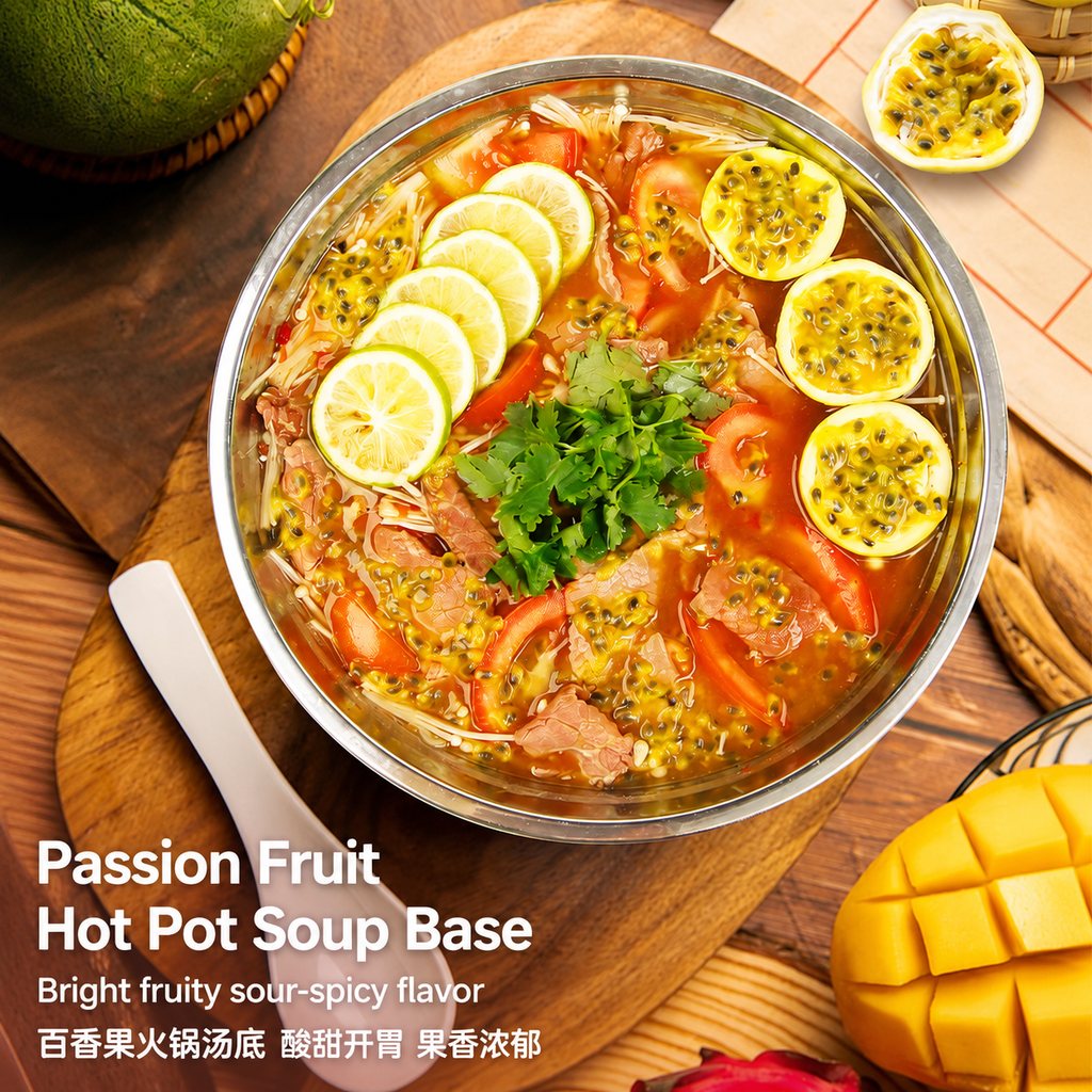Passion Fruit Hot Pot Soup Base - ingredient information