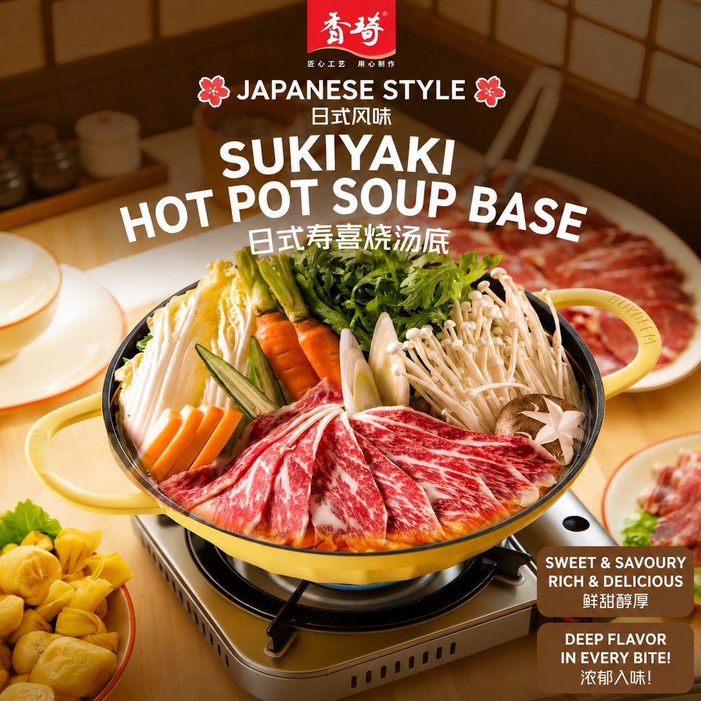 Japanese Sukiyaki Hot Pot Soup Base - ingredient information