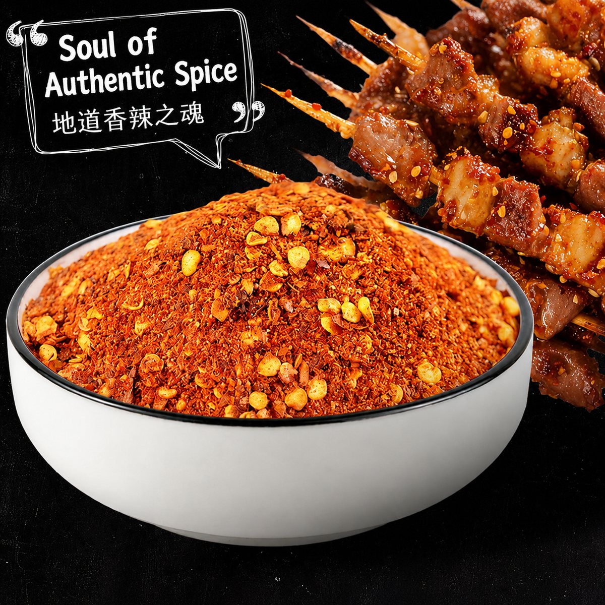 Guizhou Mala 1+1 Dipping Chili Powder - ingredient information