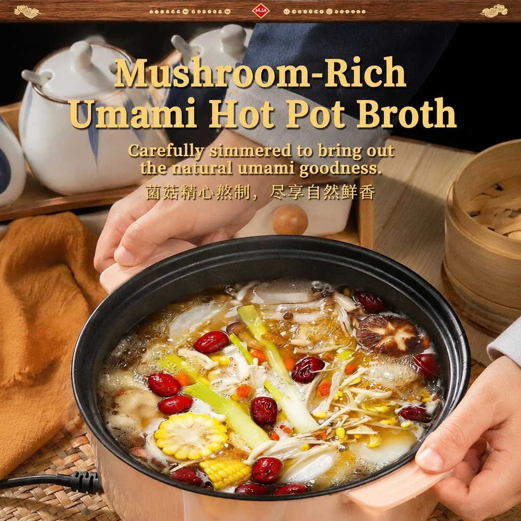 Mushroom Hot Pot Soup Base - product packaging