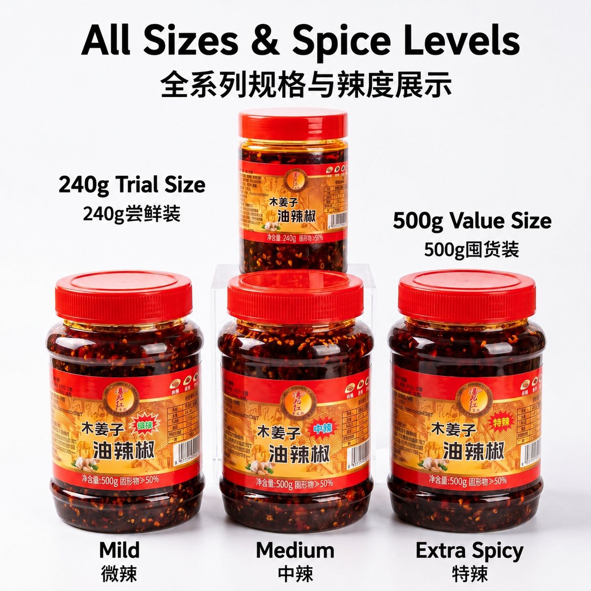 Guizhou Litsea Cubeba Preserved Chili in Oil - product packaging