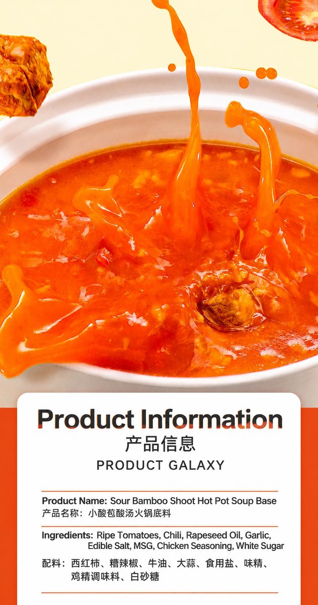 Guizhou Sour Bamboo Shoot and Sour Soup Hot Pot Base - product packaging