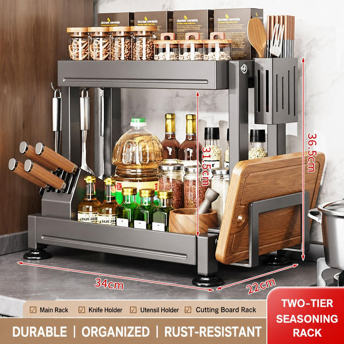 Cooker King Multi-Function Kitchen Organizer Rack | 炊大皇多功能厨房收纳架