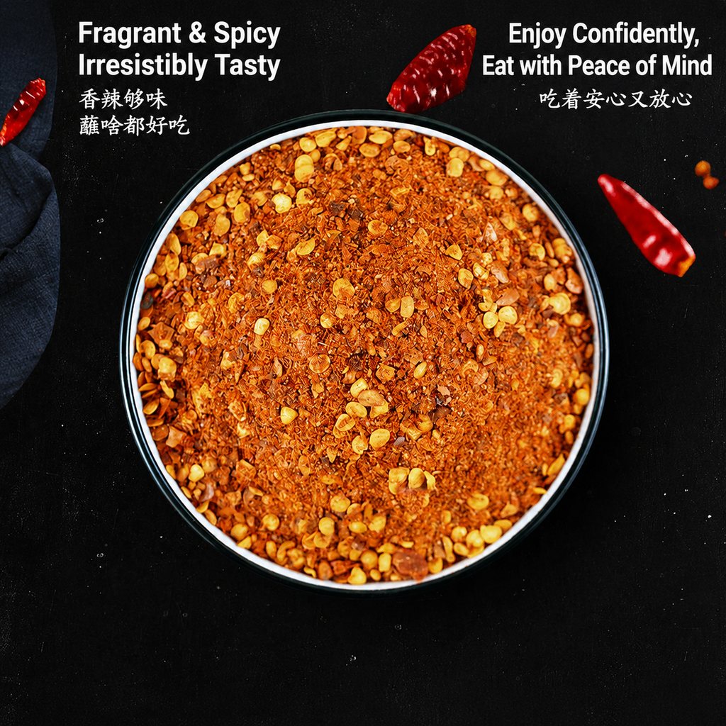 Guizhou Mala 1+1 Dipping Chili Powder - detail view
