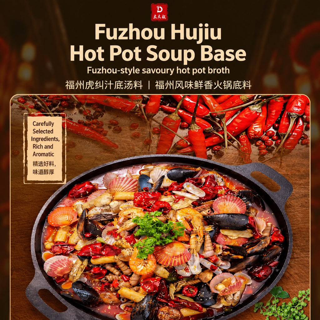 Fuzhou Hujiu Hot Pot Soup Base - detail view