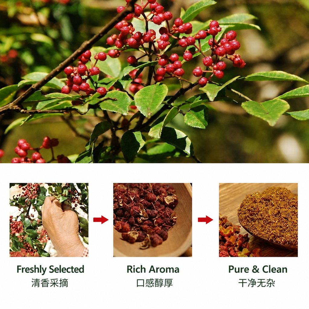 Guizhou Extra-Numbing Sichuan Pepper Powder - detail view