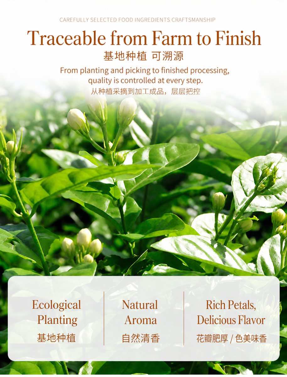 Yunnan Jasmine Flower Jam - detail view