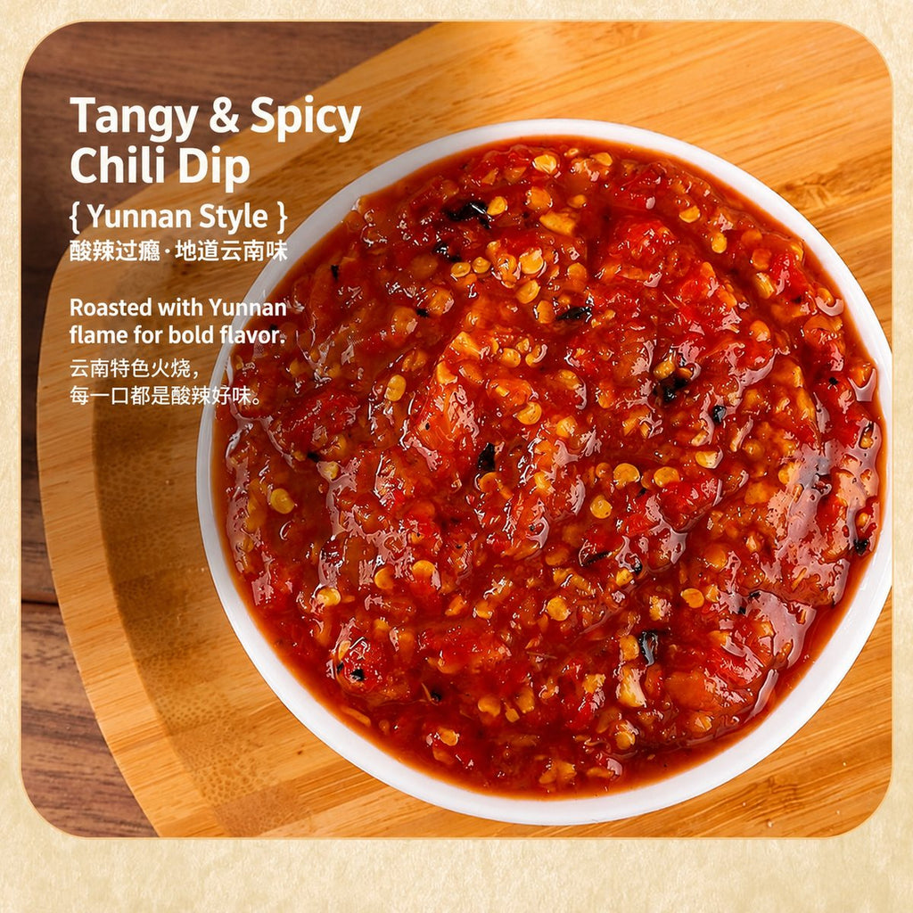 Yunnan Tree Tomato Chili Dip 220g - usage suggestion