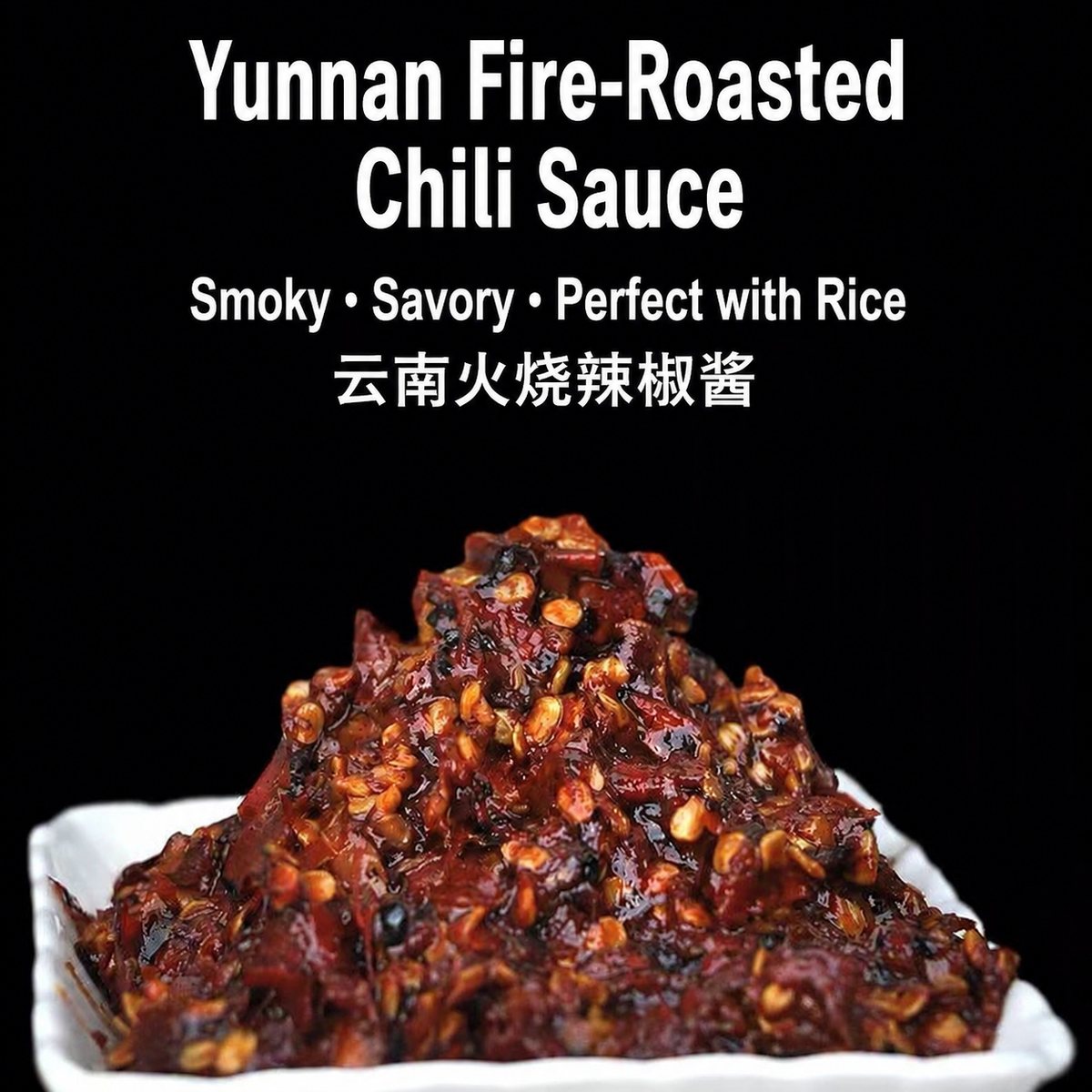 Yunnan Fire-Roasted Chili Sauce 240g - detail view