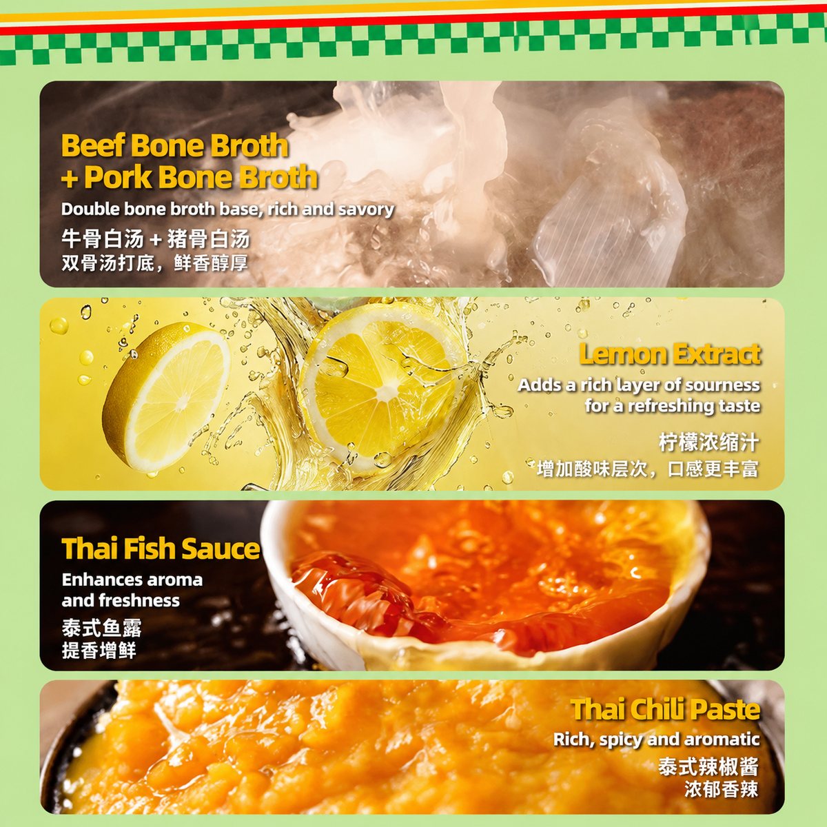 Thai Tom Yum Hot Pot Soup Base - usage suggestion