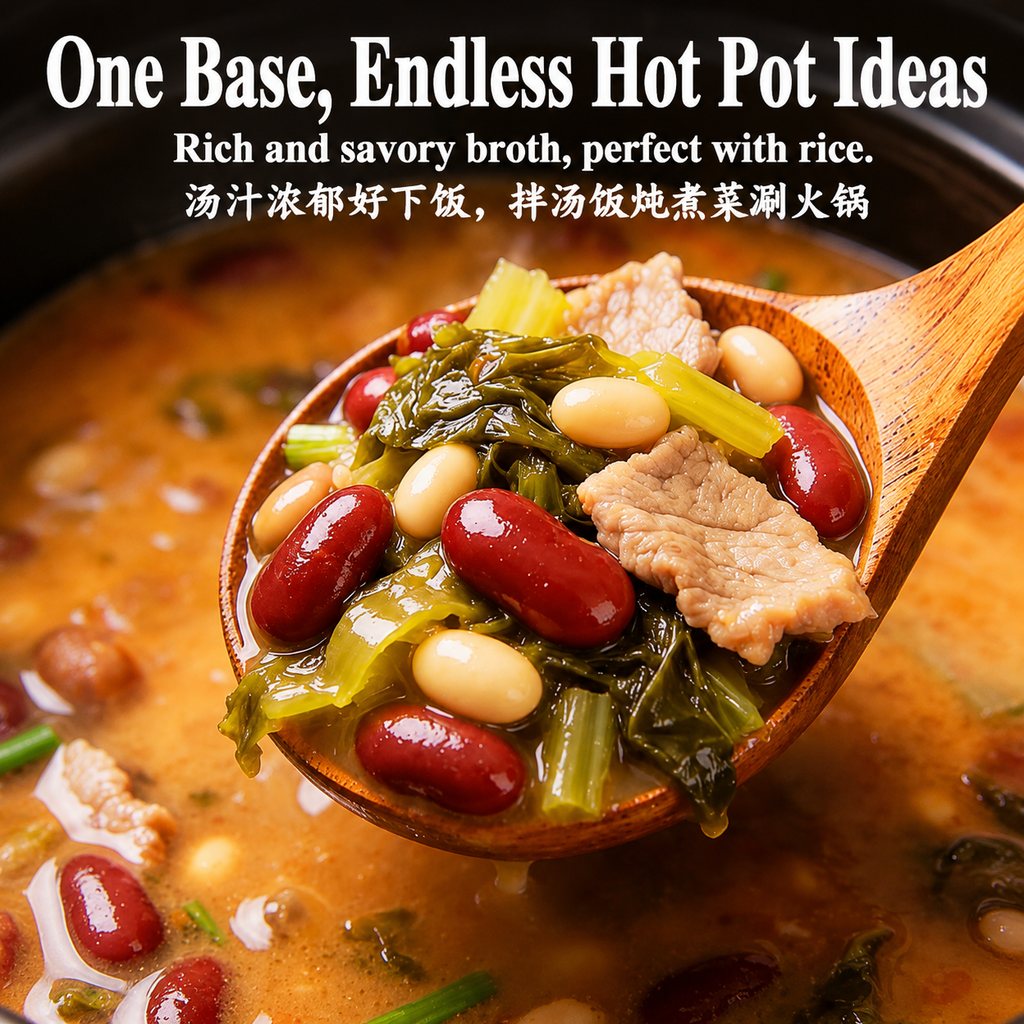 Guizhou Bean Hot Pot Base - ingredient information