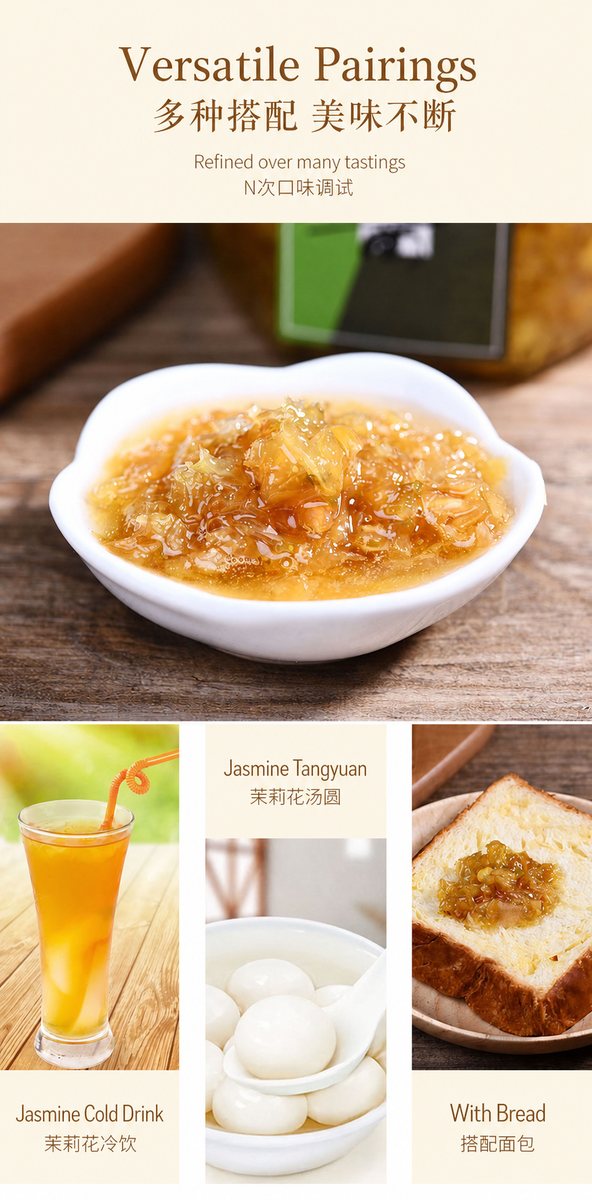 Yunnan Jasmine Flower Jam - ingredient information
