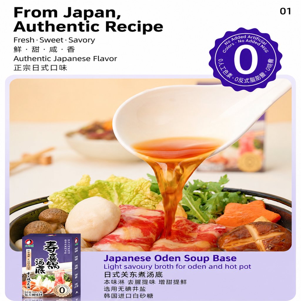 Japanese Oden Soup Base - ingredient information