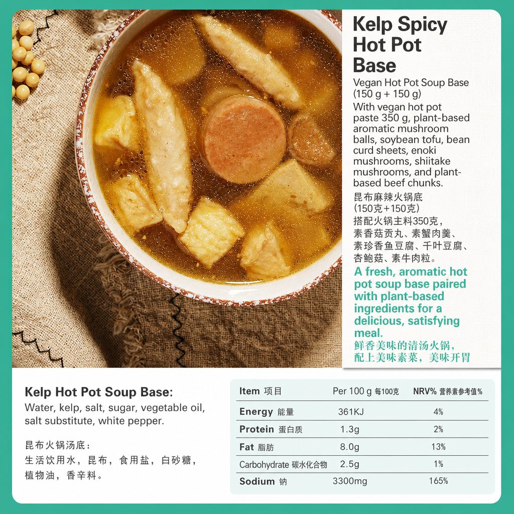 Vegan Hot Pot Base - ingredient information