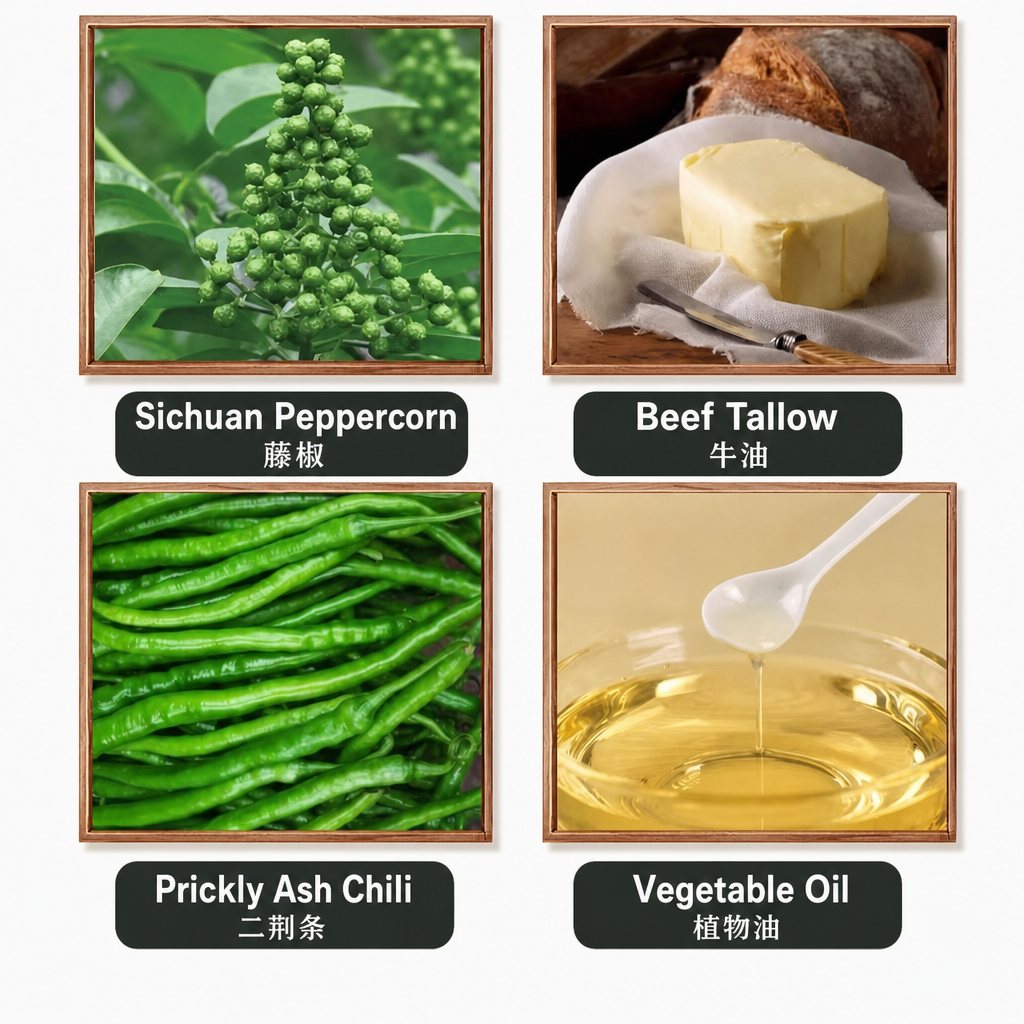 Chongqing Green Sichuan Pepper Hot Pot Base - product packaging