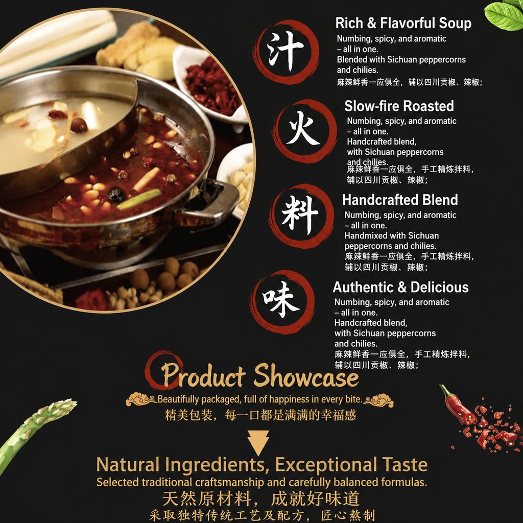 Vegan Hot Pot Base - product packaging