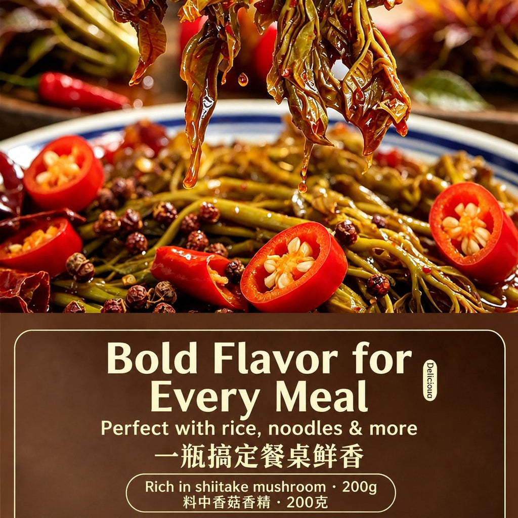 Yunnan Toon Leaf Sauce - detail view