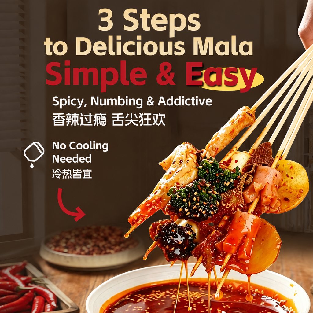 Sichuan Style Cold Skewers Spicy Broth Base - detail view