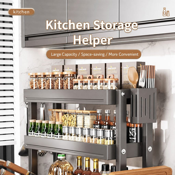 Cooker King Multi-Function Kitchen Organizer Rack | 炊大皇多功能厨房收纳架