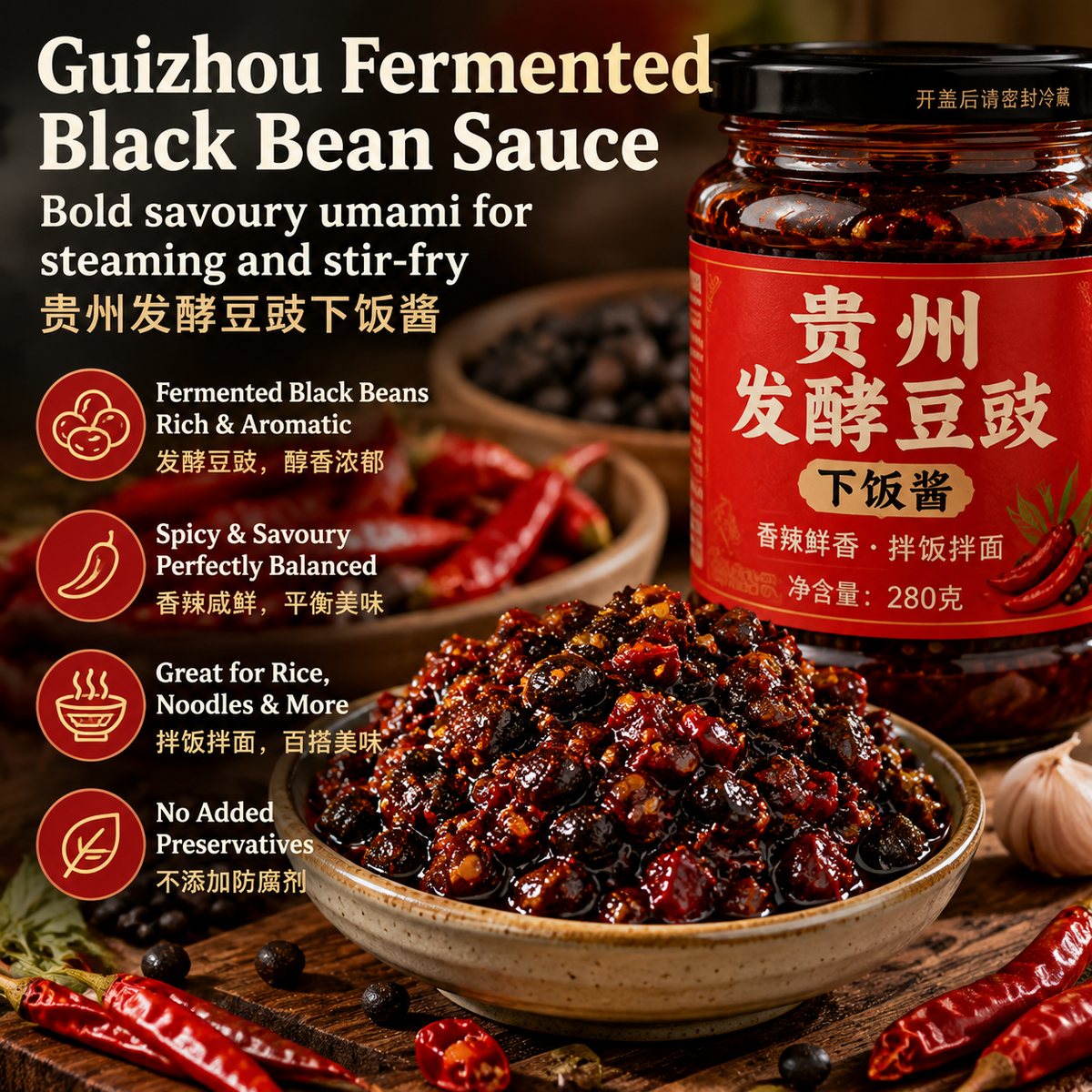 Guizhou Fermented Douchi Hot Pot Base - usage suggestion
