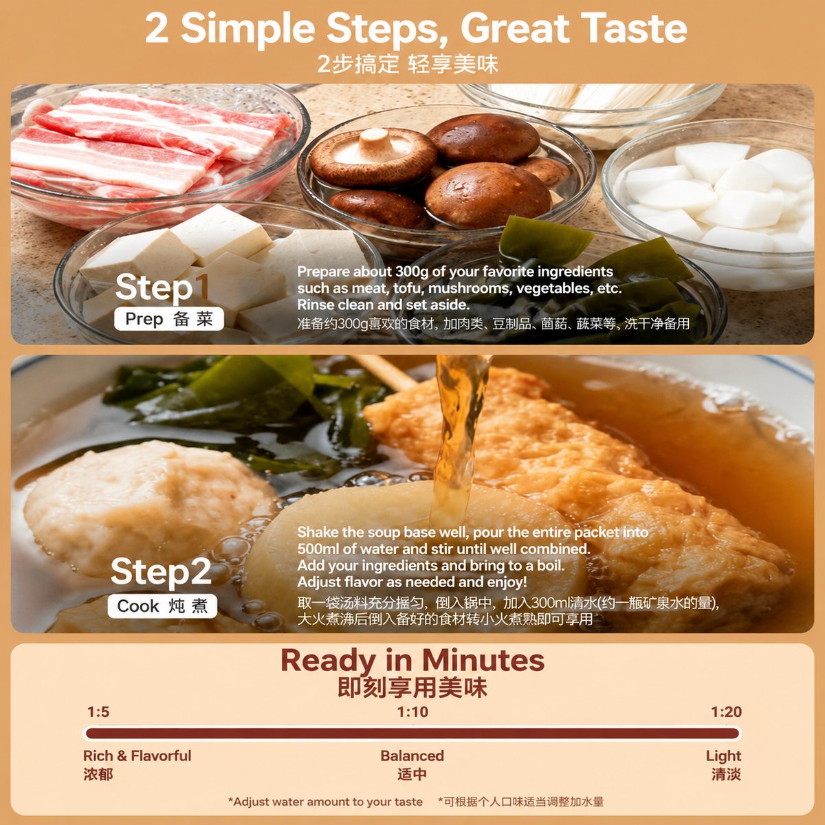Japanese Sukiyaki Hot Pot Soup Base - usage suggestion