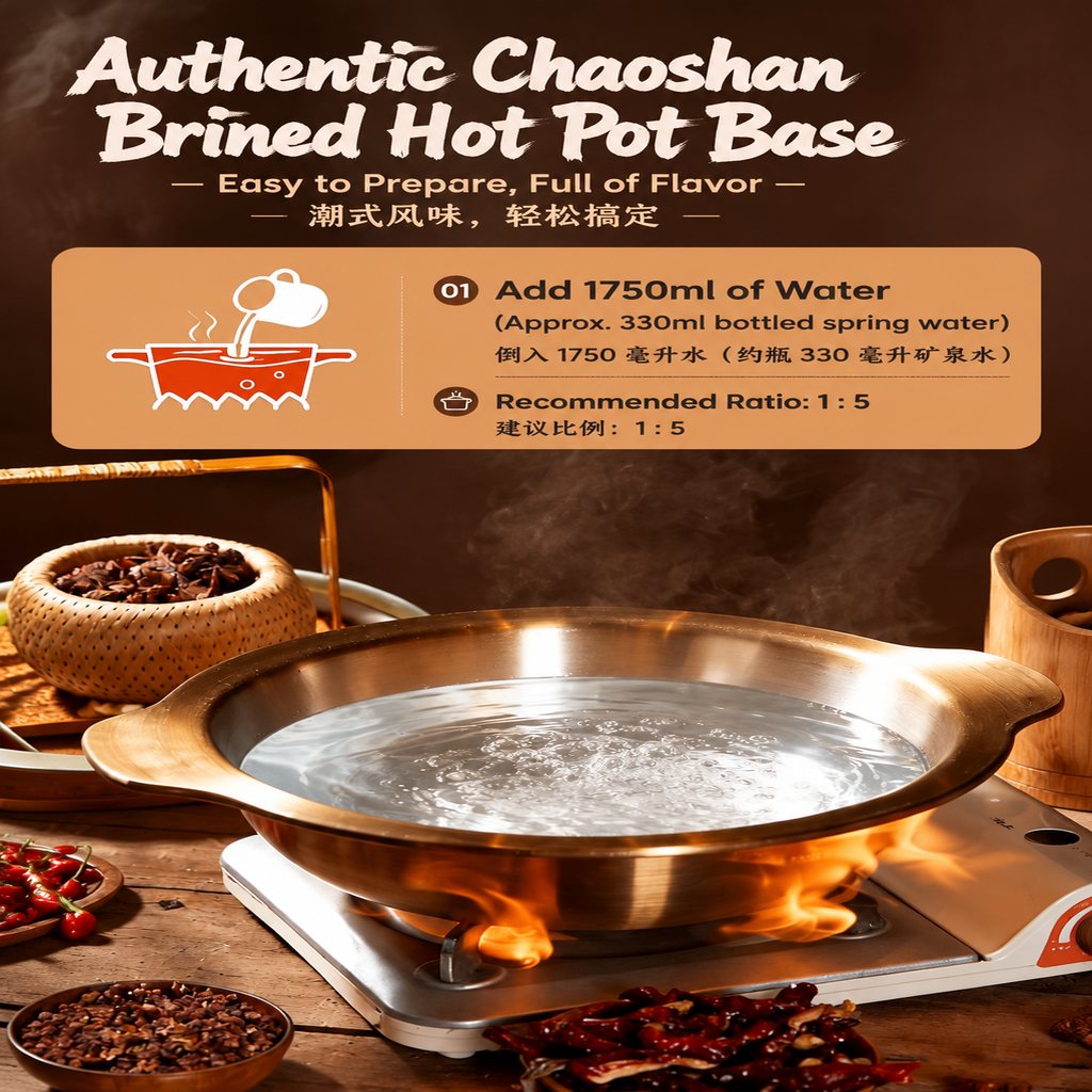 Chaoshan Lu Shui Hot Pot Base - usage suggestion