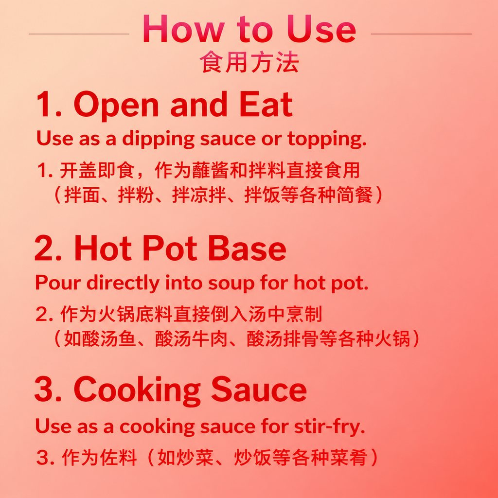 Guizhou Sour Soup Hotpot Seasoning - ingredient information