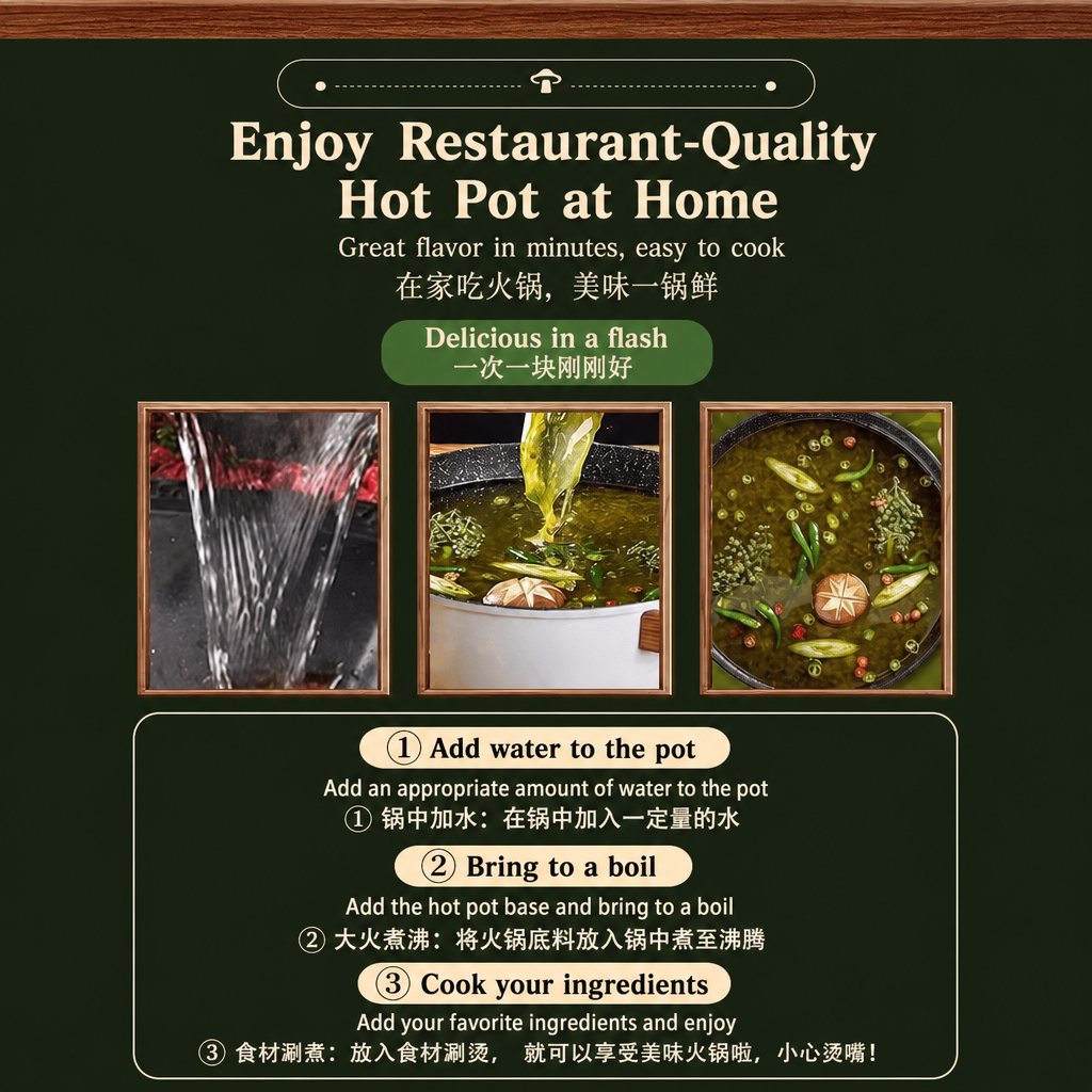 Chongqing Green Sichuan Pepper Hot Pot Base - ingredient information