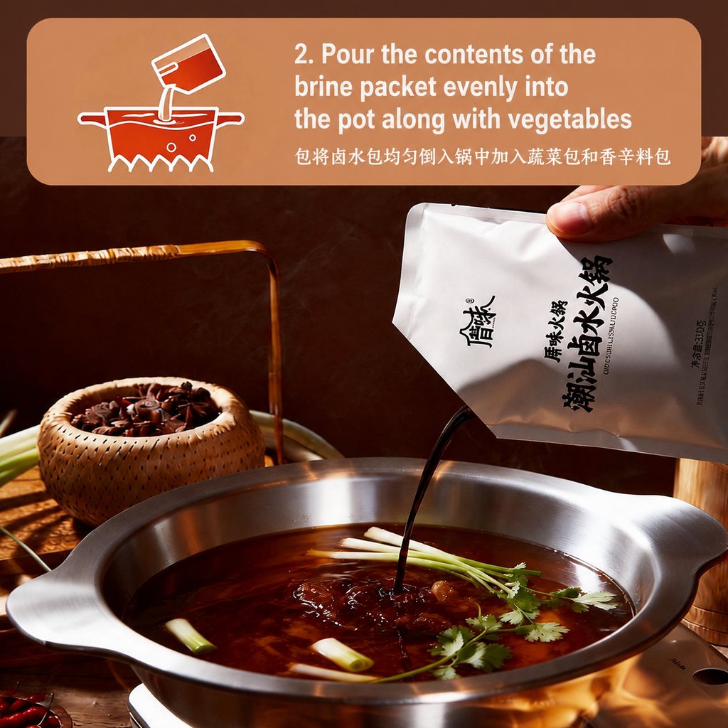 Chaoshan Lu Shui Hot Pot Base - ingredient information