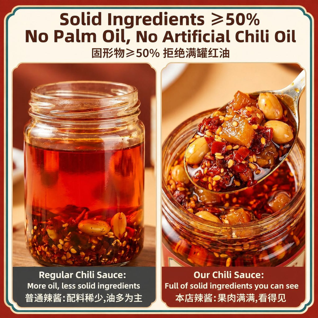 Guizhou Litsea Cubeba Preserved Chili in Oil - ingredient information
