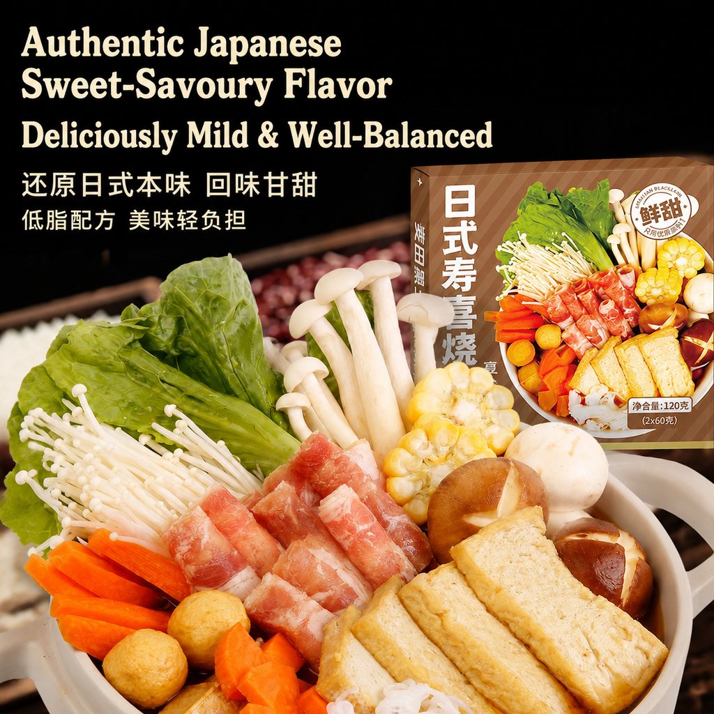 Japanese Sukiyaki Hot Pot Soup Base - ingredient information