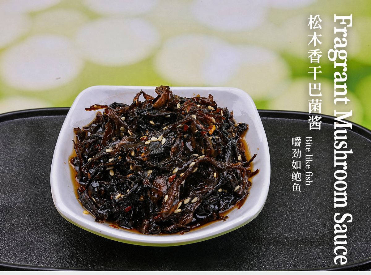 Yunnan Oil-Preserved Ganba Mushroom - ingredient information