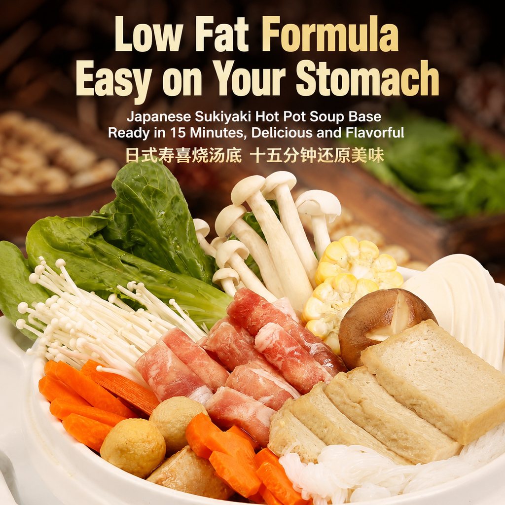 Japanese Sukiyaki Hot Pot Soup Base - product packaging