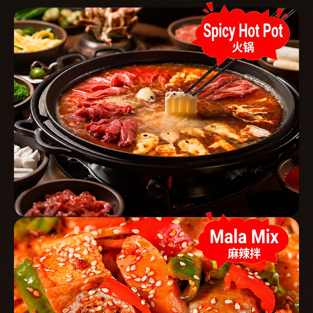 Ningxia Lahuhu Spicy Hot Pot Base - product packaging