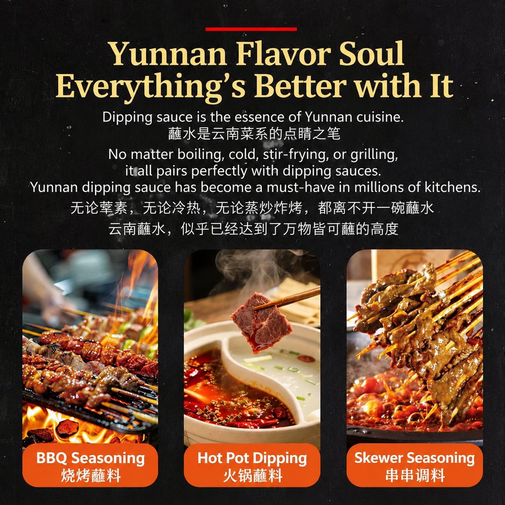 Guizhou Mala 1+1 Dipping Chili Powder - detail view