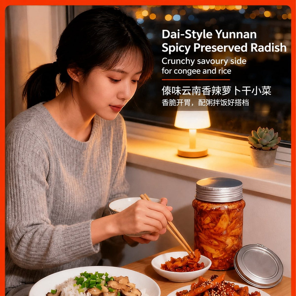 Dai-Style Yunnan Spicy Preserved Radish - ingredient information