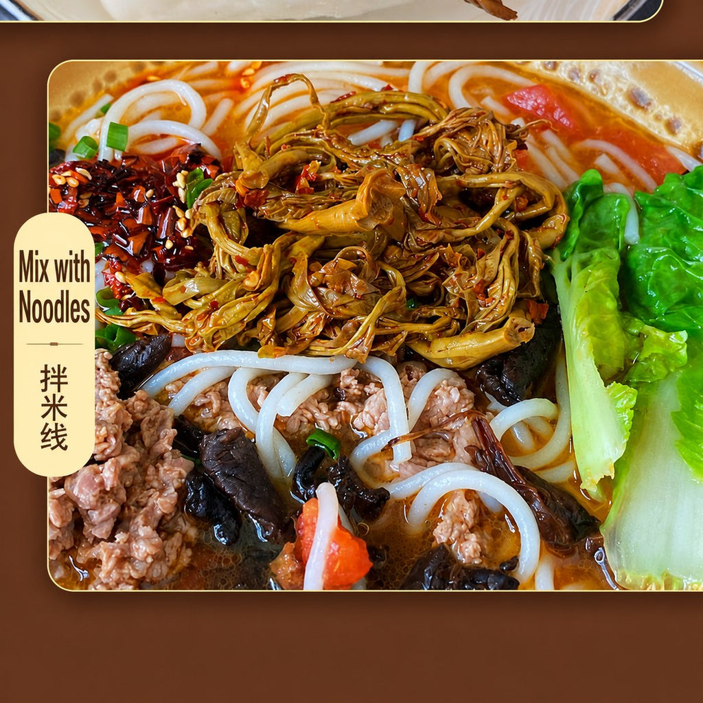 Yunnan Toon Leaf Sauce - usage suggestion