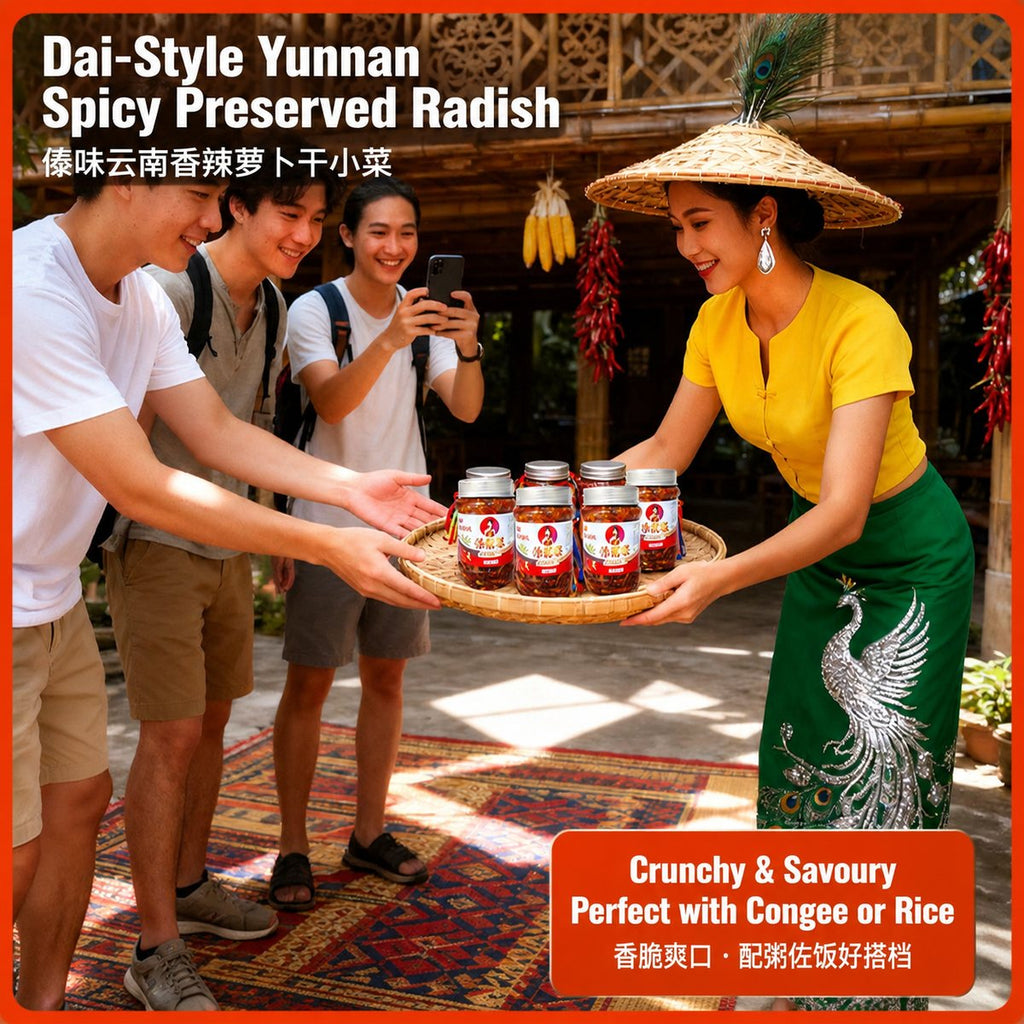 Dai-Style Yunnan Spicy Preserved Radish - ingredient information