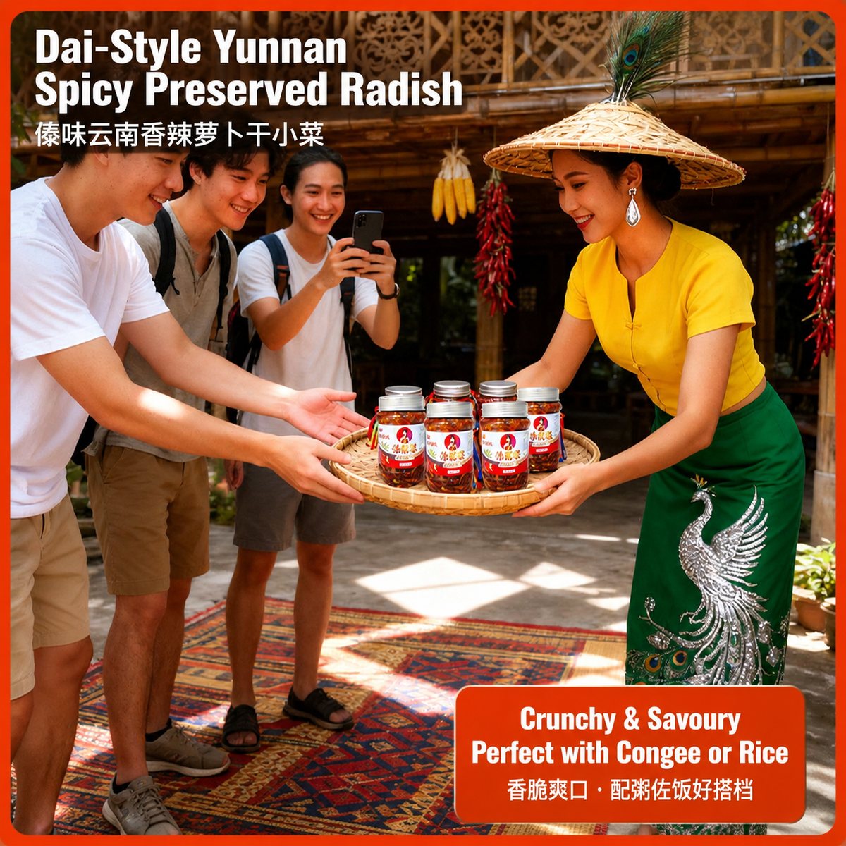Dai-Style Yunnan Spicy Preserved Radish - ingredient information