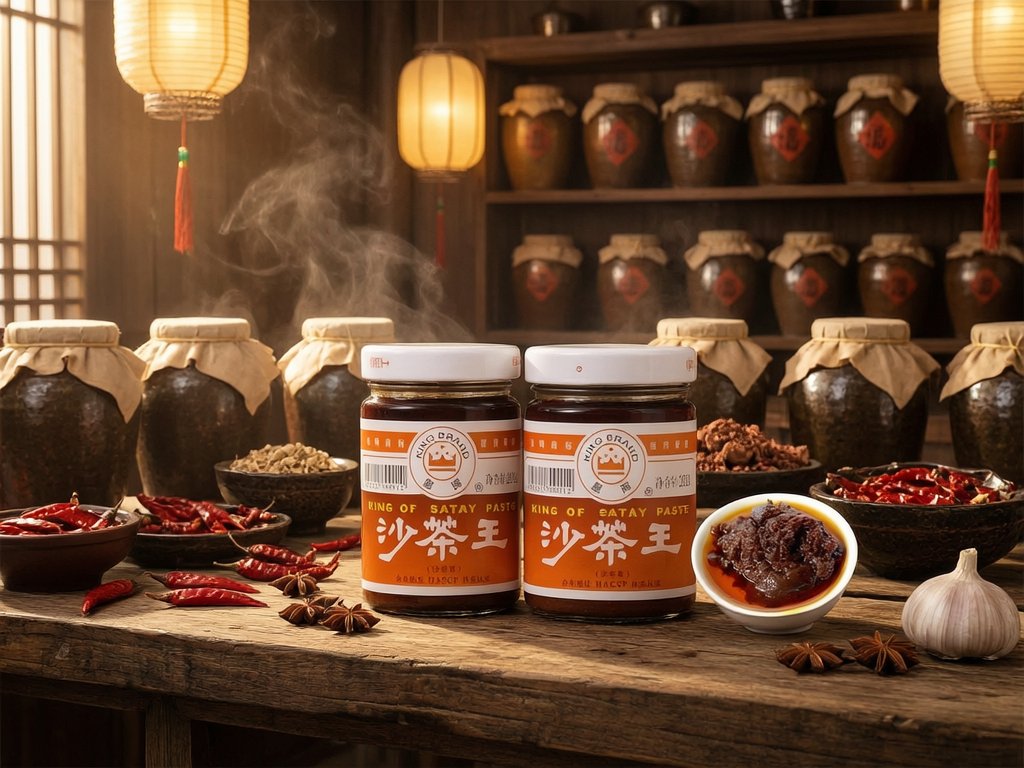 Huangpai Shacha Sauce 200g | 皇牌沙茶酱 200克