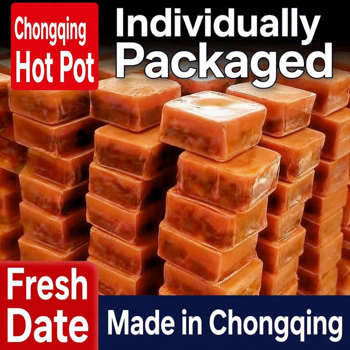 Spicy Chongqing Hot Pot Soup Base - Single-Serve Trial Pack