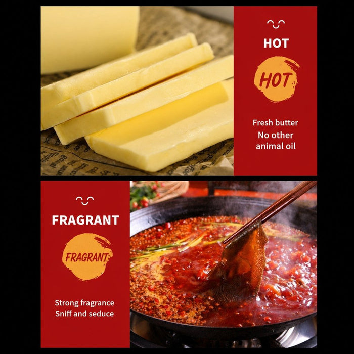 Spicy Chongqing Hot Pot Soup Base - Single-Serve Trial Pack