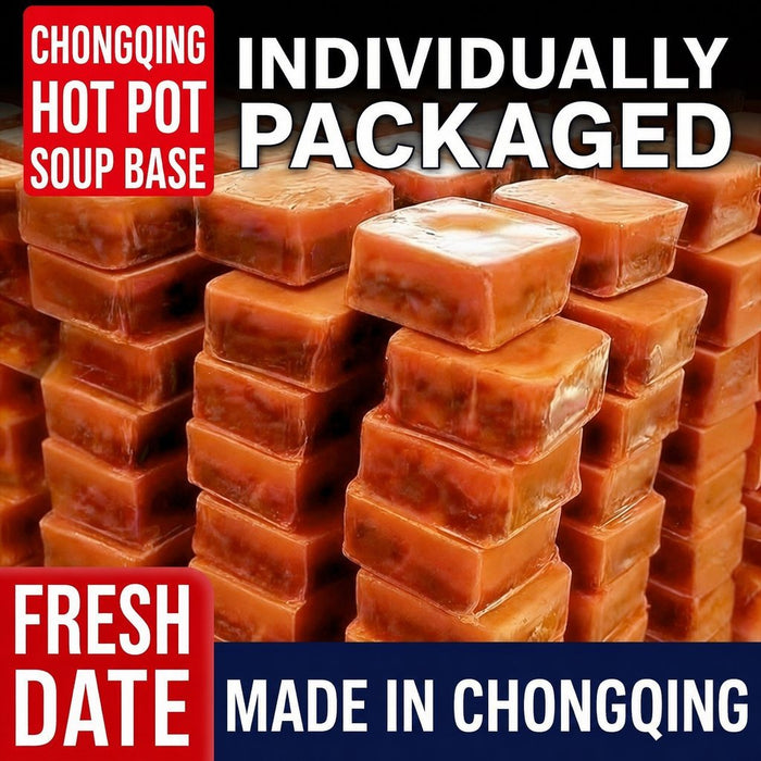 Spicy Chongqing Hot Pot Soup Base - Single-Serve Trial Pack