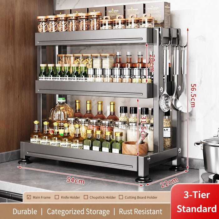 Cooker King Multi-Function Kitchen Organizer Rack | 炊大皇多功能厨房收纳架
