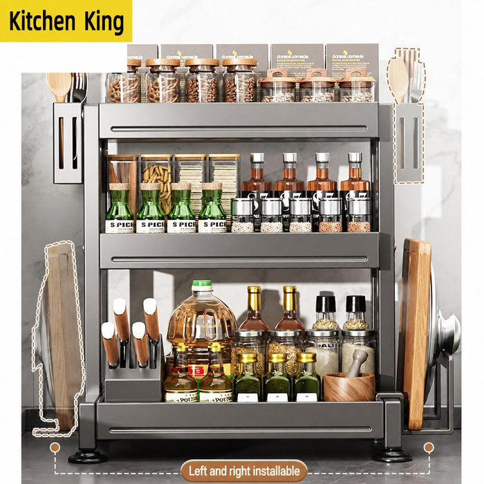 Cooker King Multi-Function Kitchen Organizer Rack | 炊大皇多功能厨房收纳架