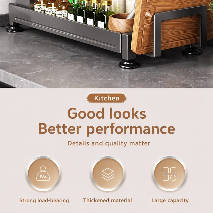 Cooker King Multi-Function Kitchen Organizer Rack | 炊大皇多功能厨房收纳架